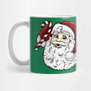 Santa Claus Candy Mug